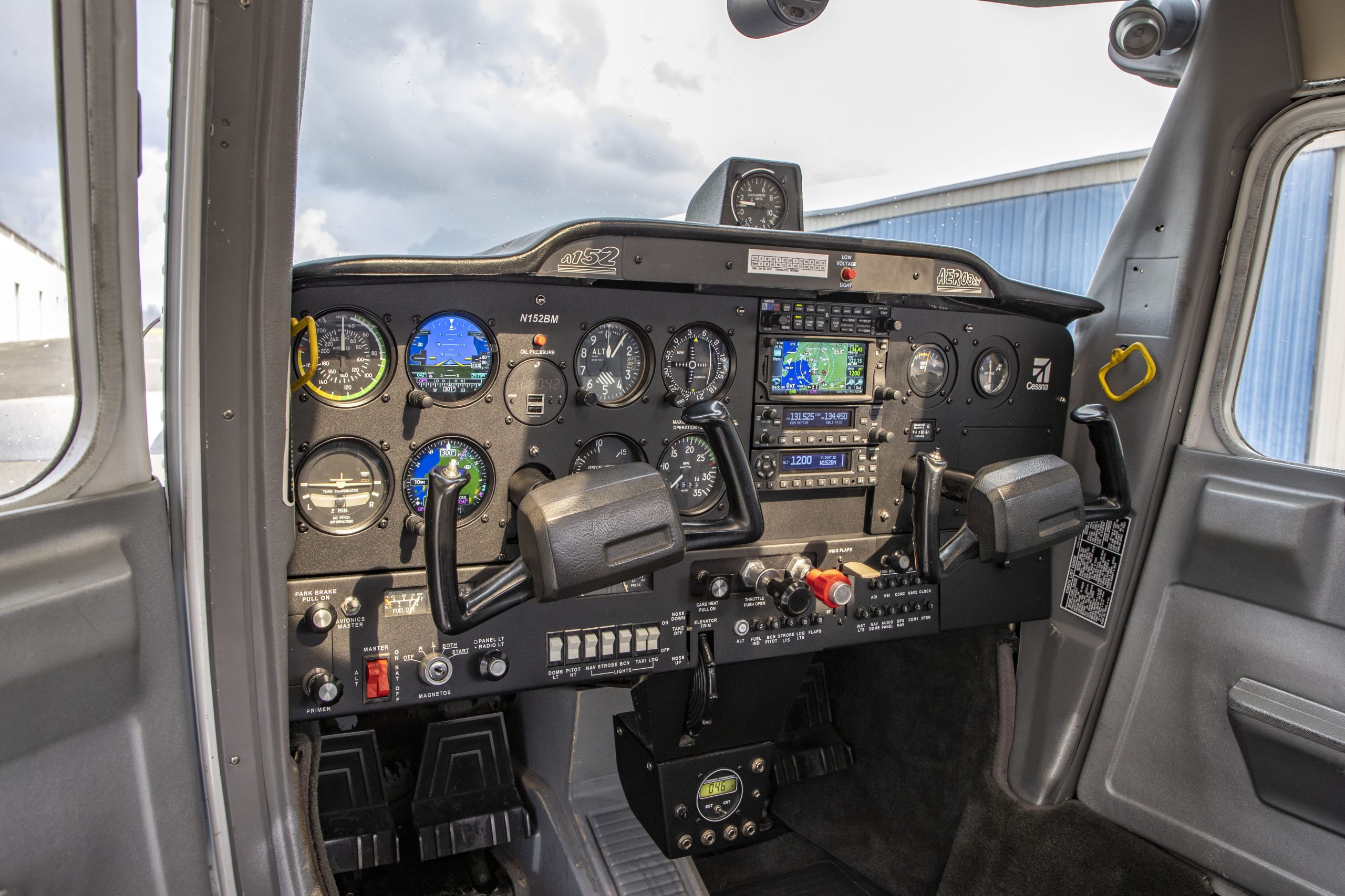 Cessna Instrument Panel - 152 Aerobat with Dual Gi-275s