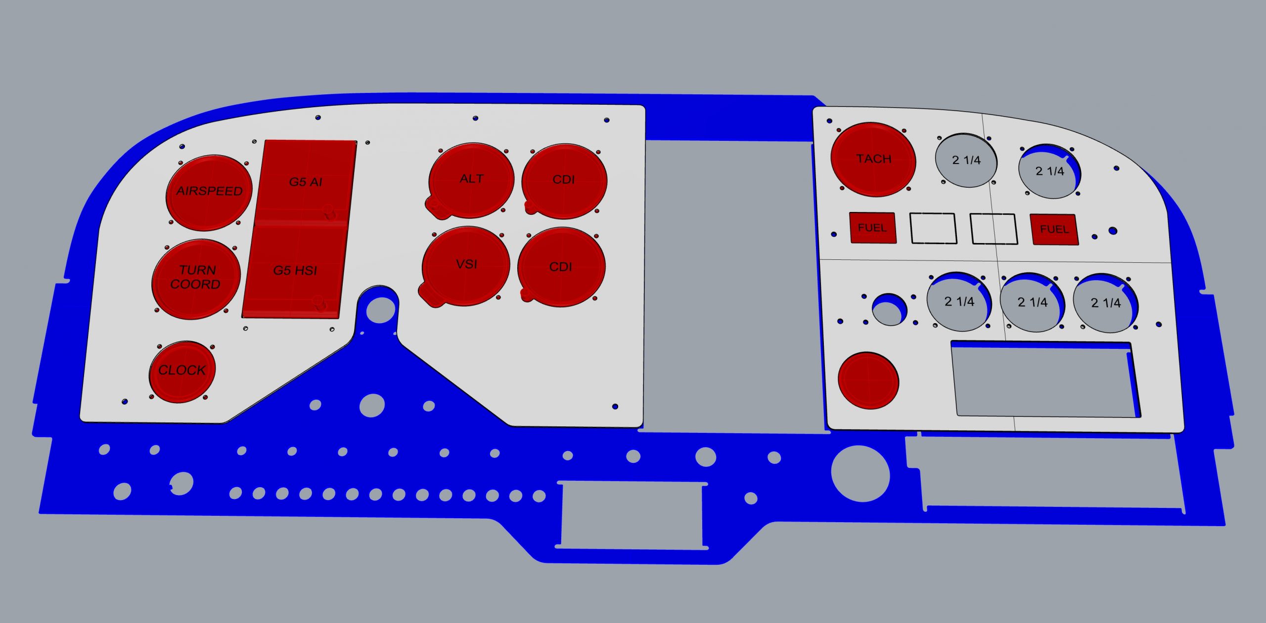 Instrument Panel - Cessna 172 panel